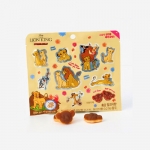 [반짝특가] [편의점상품] 라이온킹 스티커젤리 흑당밀크티향 40g