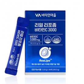 [비타민마을] 리얼 리포좀 비타민C 3000 30포(1개월) X 1개 (무료배송)