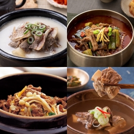 [반짝특가] 국탕류 4종(육개장/소내장탕/설렁탕/갈비탕) 골라담기 (6개이상 구매가능) (무료배송)