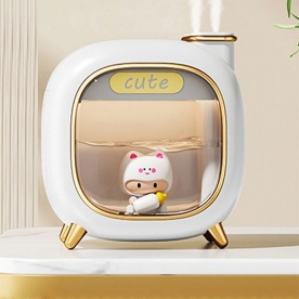 저소음 간접조명 탁상 무선 가습기 색상 옵션선택 (무료배송)