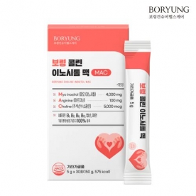 [보령] 콜린 미오 이노시톨 맥 4000 엽산 아연 비타민B 1박스 30포입 (무료배송)