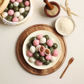 [리타방앗간] 쿠* 동일상품군 판매1위 바로먹는 말랑 깨송편 600g x 2개 (무료배송)