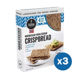 [20개한정] 시그달 오트앤씨솔트 크리스피 브래드 564g x 3개 (약 1.6kg) (무료배송)