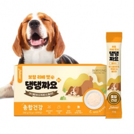 [보령] 리베펫 댕댕짜요 플러스 종합건강 강아지 영양간식 12g*30포입(1박스) (무료배송)