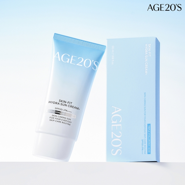 에이지투웨니스 스킨 핏 수분 선크림 플러스 50ml x 2개 (무료배송)