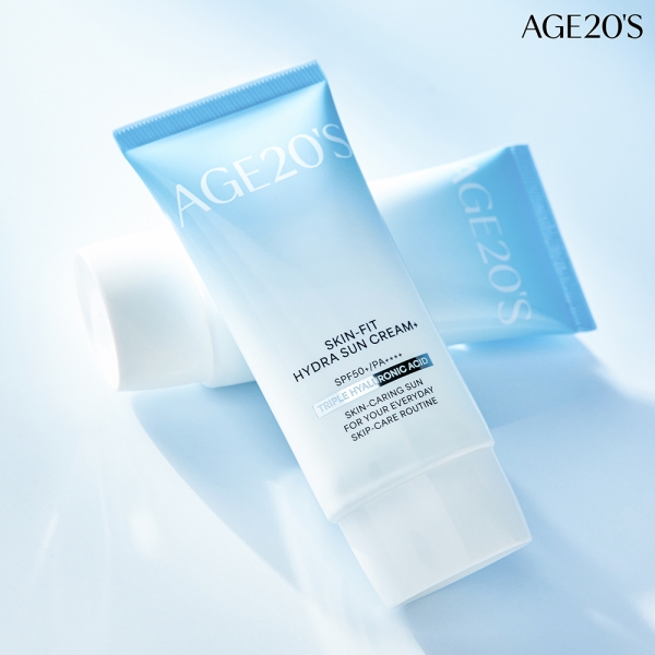 에이지투웨니스 스킨 핏 수분 선크림 플러스 50ml x 2개 (무료배송)