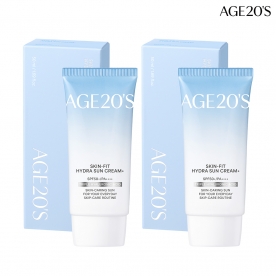 에이지투웨니스 스킨 핏 수분 선크림 플러스 50ml x 2개 (무료배송)