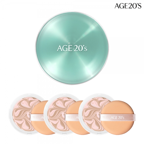 에이지투웨니스 프레쉬 레디언스 SPF50+/PA+++케이스+리필3개 (무료배송)