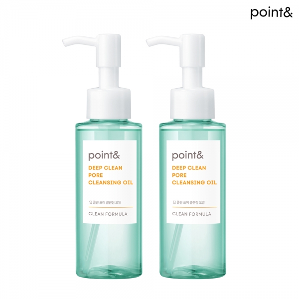 POINT& 딥클린 포어 클렌징오일 100ml x 2개 (무료배송)