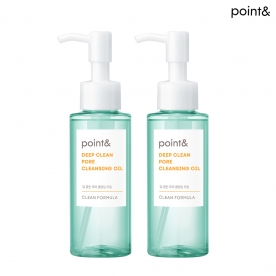 POINT& 딥클린 포어 클렌징오일 100ml x 2개 (무료배송)