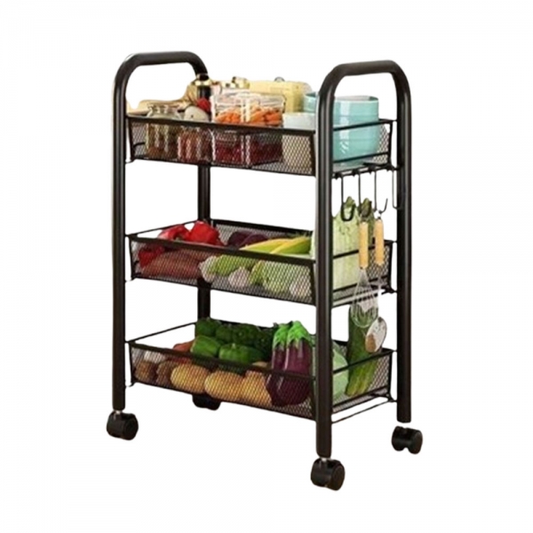 [그로스홈] 3단 철제 트롤리 (무료배송)