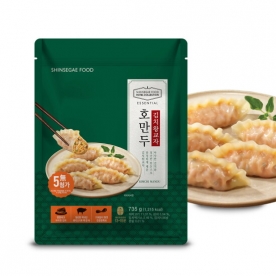 [임박특가] [신O계푸드] 호텔컬렉션 에센셜 호만두 김치왕교자 735g x 5팩  (무료배송)