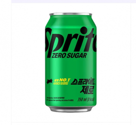 스프라이트 제로 350ml*6캔 x 4개(24캔) X 1박스 (무료배송)