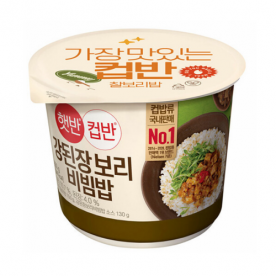 CJ 햇반컵반 강된장보리비빔밥 280g x 1개