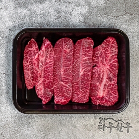 [다우한우] 한우 암소 1등급 부채살 300g (냉장) (무료배송)