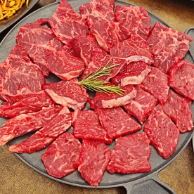 [다우한우] 한우 암소 1등급 막구이 500g (냉장) (무료배송)