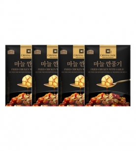 [입고특가] 크리스탈제이드 마늘깐풍기 453g x 4팩 (무료배송)