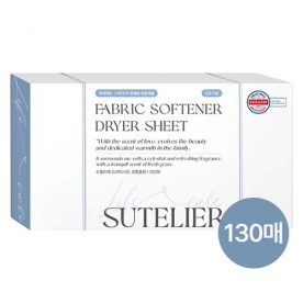 수뜰리에 고농축 건조기시트 건식 130매 클린솝 (무료배송)