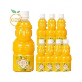 100%착즙 제주향 한라봉/천혜향쥬스 330ml x 8병 x 1박스 (무료배송)