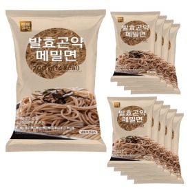 빼빼곤약 발효곤약메밀면200g*10팩 x 1박스 (100g당 7kcal) (무료배송)