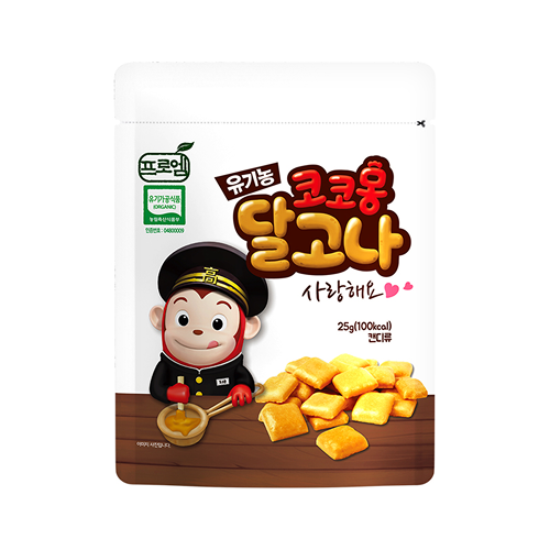 코코몽 유기농 달고나 25g