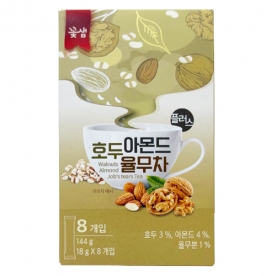 [꽃샘] 호두 아몬드 율무차 플러스 18g*8개입 X 1개