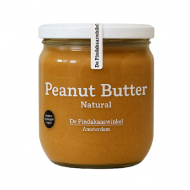 (무첨가100％ 네덜란드산) 더핀더가스빈컬 땅콩버터잼 380g 2종 택1