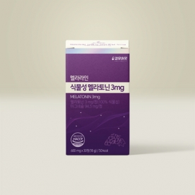 [킵유어핏] 식물성 멜라토닌 3mg 멜라라인 600mg*30정 x 1박스 (무료배송)