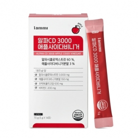 [휴럼] 알파CD 3000 애플사이다비니거 5g*14포 X 1박스 (무료배송)
