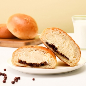 [판매자특가] [냉동] 우리밀로 만든 크림 단팥빵 100g 골라담기 바닐라/흑임자/초코 3종 택1 (6개이상 구매가능) (무료배송)