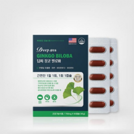 [2개월분] 딥씨 징코 빌로바 750mg*60정