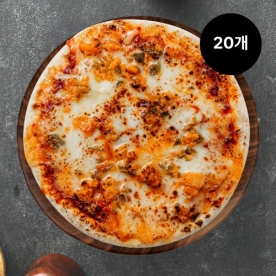 [2개남음] (1판당 895원!) 6인치 플랫브레드 불닭피자 135g x 20개 (무료배송)