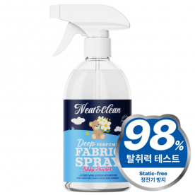 [토란s특가] 니트앤클린 딥퍼퓸 섬유탈취제 베이비파우더향 500ml (무료배송)