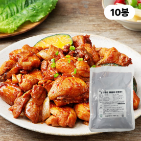 [임박특가] 얼큰하게 매운 순살 춘천닭갈비(보통맛) 500g x 10봉 (총 5kg,1팩당 1,499원) (무료배송)