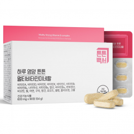 [튼튼백서] 하루 영양 튼튼 멀티비타민미네랄 600mg*90정(3개월분)