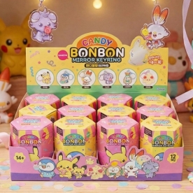 포켓몬 포켓피스 캔디봉봉 미러 키링-12EA (무료배송)