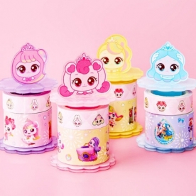 프린세스 캐치티니핑 트윈타워 스티커-8EA (무료배송)