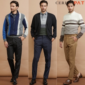 [CERINI by PAT] 남성 링클프리 TC 스판 팬츠 (무료배송)