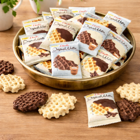 우유맛 초코맛 와플 쿠키 랜덤 7g x 55개 (무료배송)