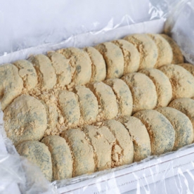 [리타방앗간] 강낭콩쑥개떡 60g x 32개입 (무료배송)