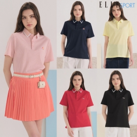 [ELLE SPORT] 여성 포인트 카라티셔츠 (무료배송)