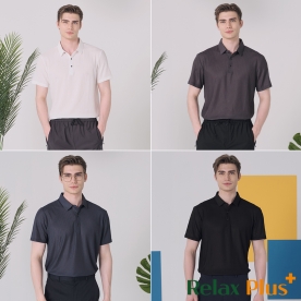 [Relax Plus] 남성 시어서커 반팔 카라티 (무료배송)