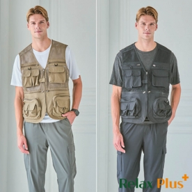 [Relax Plus] 남성 멀티 포켓 베스트 (무료배송)