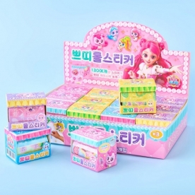 프린세스 캐치티니핑 쁘띠 롤 스티커-16EA (무료배송)