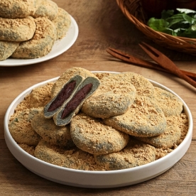 [리타방앗간] 콩쑥개떡 60g*16개입 (실속포장) (무료배송)