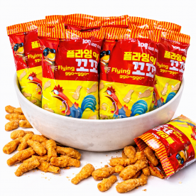 치킨맛 과자 매콤달콤 닭다리과자 30g x 19개 (무료배송)