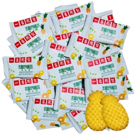 [반짝특가] 파인애플 달콤 비스킷 10g x 60개 (무료배송)