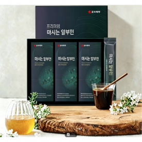 조아제약 마시는 맥스 프리미엄 알부민 15ml*30포+쇼핑백 포함 (무료배송)