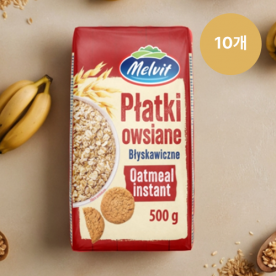 [입고특가] (폴란드산) 멜빗 오트밀 500g x 10개 (총 5kg구성) (무료배송)