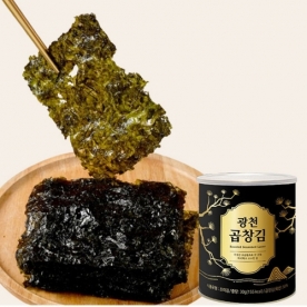 [해의락] 프리미엄 광천 캔 곱창김 30g x 5세트 (무료배송)